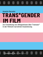 Trans*Gender im Film: Zur Entstehung von Alltagswissen über Transsex* in der filmisch-narrativen Inszenierung