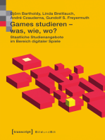 Games studieren - was, wie, wo?: Staatliche Studienangebote im Bereich digitaler Spiele