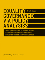 Equality Governance via Policy Analysis?: The Implementation of Gender Impact Assessment in the European Union and Gender-based Analysis in Canada