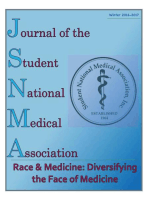 JSNMA Race & Medicine: Diversifying the Face of Medicine: Journal of the Student National Medical Association (JSNMA), #22.2