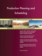 Production Planning and Scheduling Complete Self-Assessment Guide