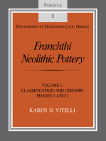Franchthi Neolithic Pottery, Volume 1: Classification and Ceramic Phases 1 and 2, Fascicle 8