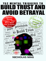752 Mental Triggers to Build Trust and Avoid Betrayal