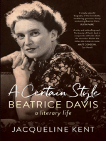 A Certain Style: Beatrice Davis, a literary life