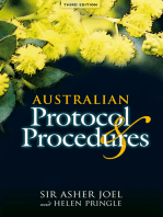 Australian Protocol and Procedures