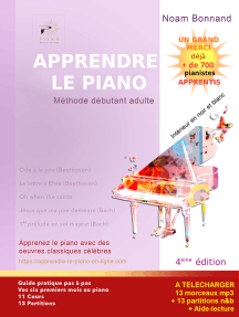 Lisez Apprendre Le Piano Methode Debutant Adulte Noir Blanc De Noam Bonnand En Ligne Livres