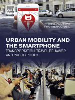 Urban Mobility and the Smartphone: Transportation, Travel Behavior and Public Policy