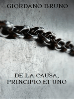 De la causa, principio et uno