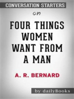 Four Things Women Want from a Man: by A. R. Bernard​​​​​​​ | Conversation Starters