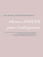 Menus d'hiver pour l'ostéoporose