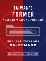 Taiwan's Former Nuclear Weapons Program: Nuclear Weapons On-Demand