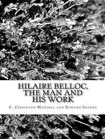 Hilaire Belloc, the Man and His Work