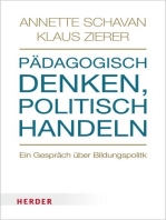 Pädagogisch denken, politisch handeln: Ein Gespräch über Bildungspolitik