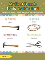 My First French Tools in the Shed Picture Book with English Translations: Teach & Learn Basic French words for Children, #5