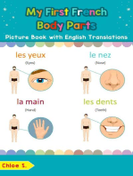 My First French Body Parts Picture Book with English Translations: Teach & Learn Basic French words for Children, #7