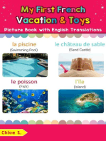 My First French Vacation & Toys Picture Book with English Translations