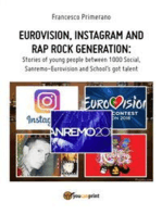 Eurovision, Instagram and rap rock generation. Stories of young people between 1000 Social, Sanremo-Eurovision and School's got talent