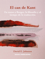 El can de Kant: En torno a Borges, la filosofía y el tiempo de la traducción