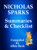 Nicholas Sparks: Checklist & Summaries
