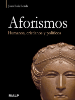 Aforismos. Humanos, cristianos y políticos.