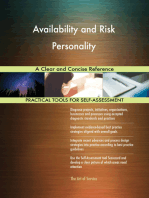 Availability and Risk Personality A Clear and Concise Reference