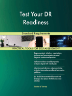 Test Your DR Readiness Standard Requirements