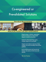 Co-engineered or Prevalidated Solutions Standard Requirements