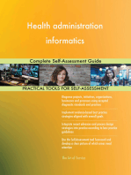 Health administration informatics Complete Self-Assessment Guide