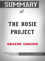 Summary of The Rosie Project: A Novel
