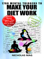 1766 Mental Triggers to Make Your Diet Work