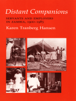Distant Companions: Servants and Employers in Zambia, 1900–1985
