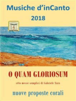 Musiche d'inCanto 2018 - O quam gloriosum