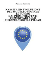 Nascita ed evoluzione del modello sociale europeo: dai primi trattati comunitari allo European Social Pillar