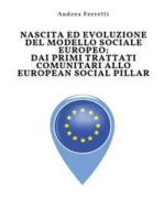 Nascita ed evoluzione del modello sociale europeo