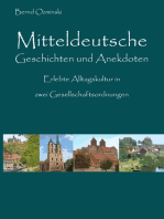 Mitteldeutsche Geschichten und Anekdoten: Erlebte Alltagskultur in zwei Gesellschaftsordnungen