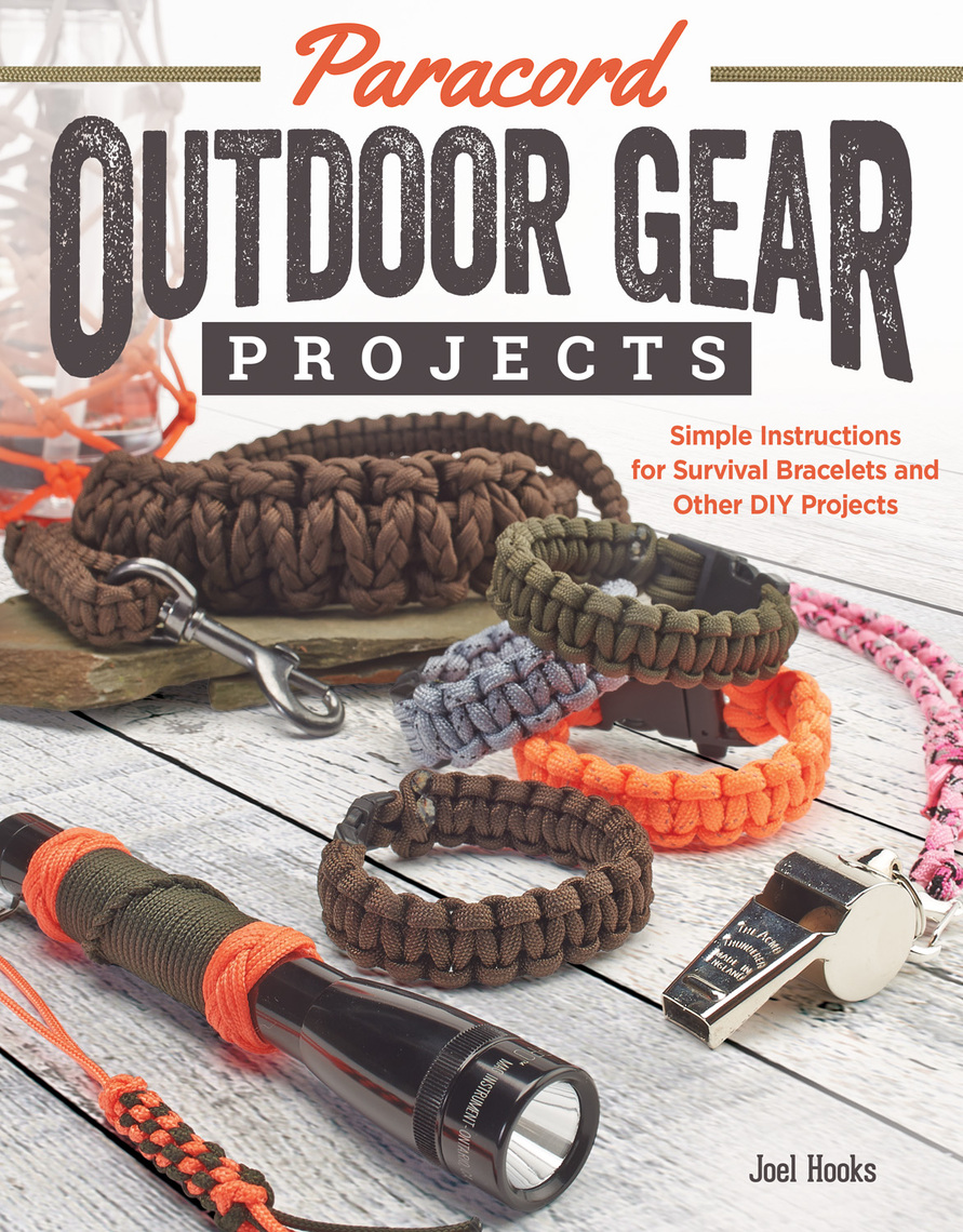 Paracord Outdoor Gear Projects by Pepperell Braiding Company and Joel