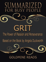 Grit - Summarized for Busy People