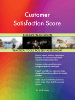 Customer Satisfaction Score Standard Requirements