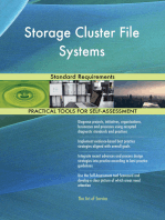 Storage Cluster File Systems Standard Requirements