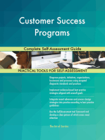 Customer Success Programs Complete Self-Assessment Guide