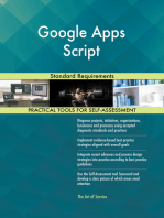Google Apps Script Standard Requirements