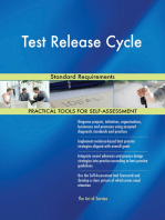 Test Release Cycle Standard Requirements