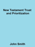 New Testament Trust and Prioritization