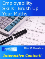 Employability Skills: Brush Up Your Maths