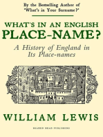 What's in an English Place-name?: A History of England in its Place-Names: A History of English Names, #2