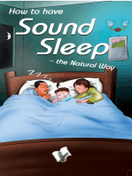 How To Have Sound Sleep - The Natural Way