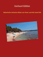 Malerische Istrische Küste um Porec und die Insel Krk