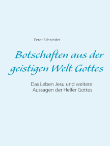 Lesen Sie Botschaften Aus Der Geistigen Welt Gottes Von Peter Schneider Online Bucher