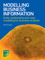 Modelling Business Information: Entity relationship and class modelling for Business Analysts