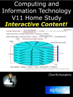 Computing and Information Technology V11 Home Study